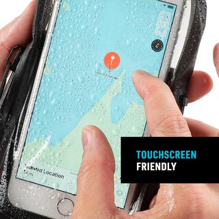Foto 4 | Funda Impermeable Para Teléfono Nite Ize Runoff Con Cremallera Tru Ip67, Color Gris - Venta Internacional.
