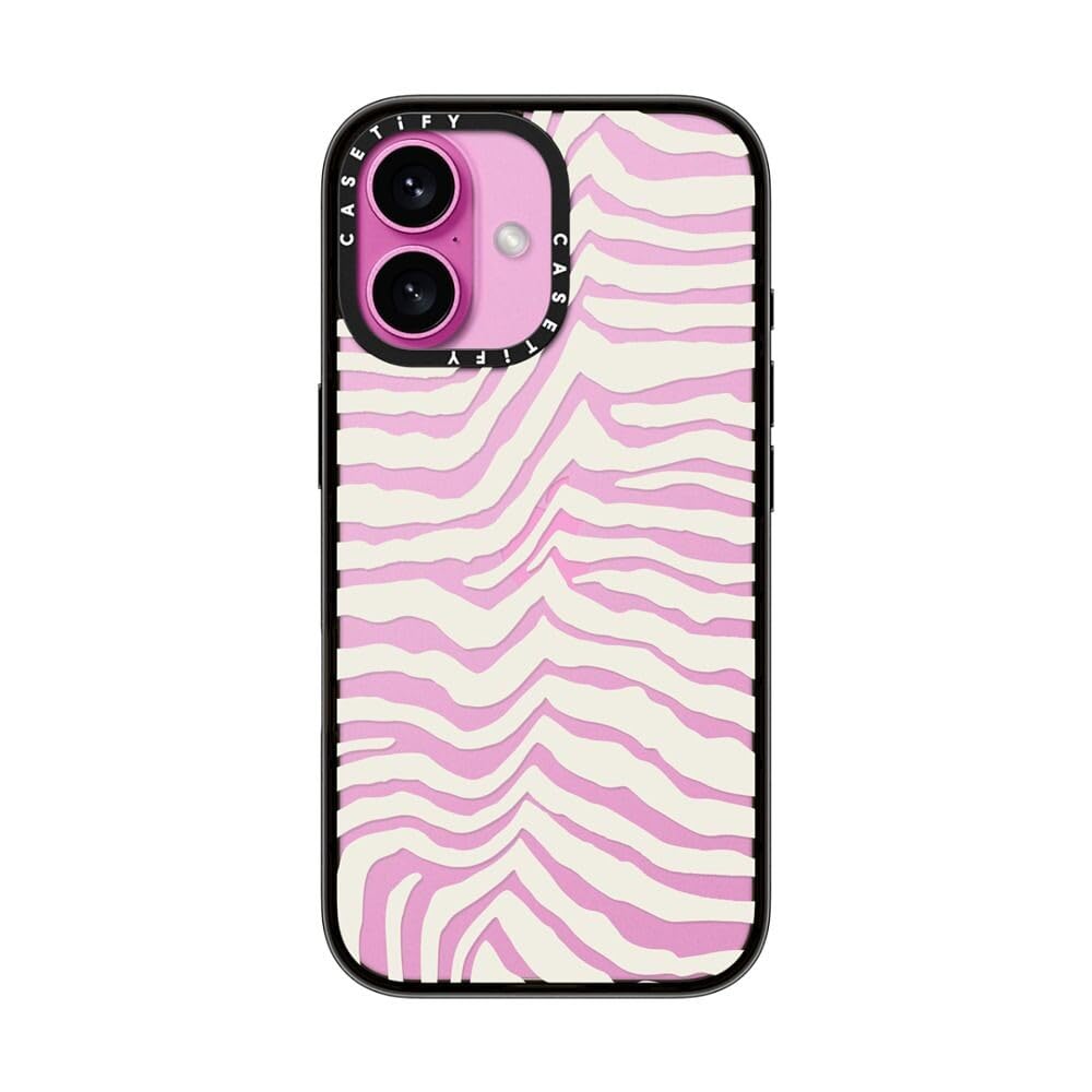 Foto 3 pulgar | Funda De Teléfono Casetify Compact Para Iphone 16 Zebra Stripe - Venta Internacional.