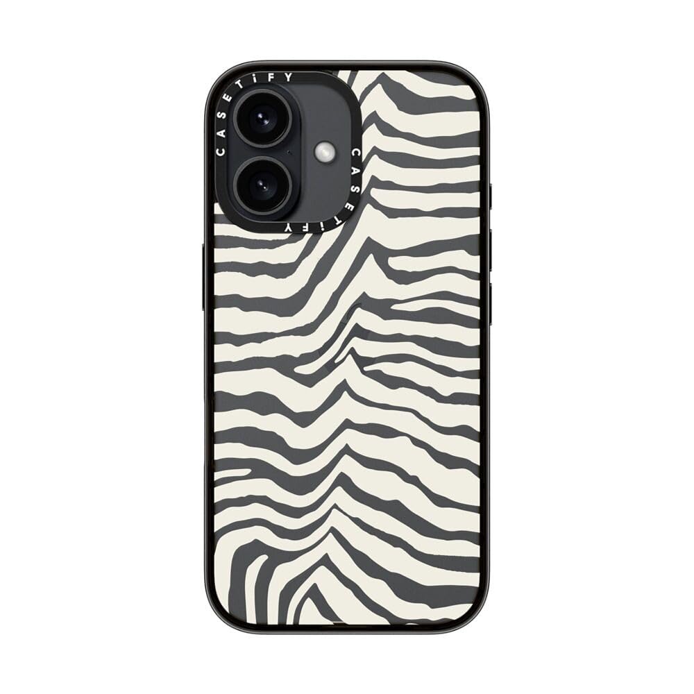 Foto 6 pulgar | Funda De Teléfono Casetify Compact Para Iphone 16 Zebra Stripe - Venta Internacional.