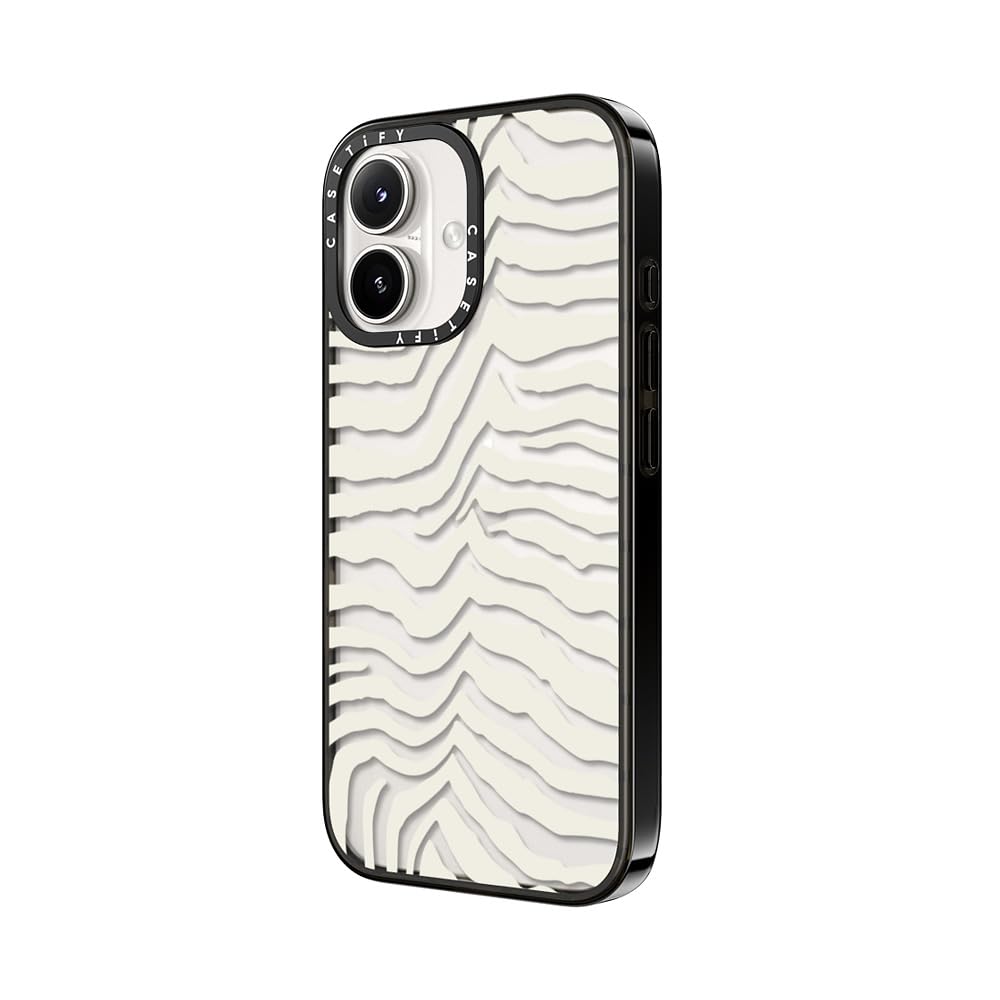 Foto 7 pulgar | Funda De Teléfono Casetify Compact Para Iphone 16 Zebra Stripe - Venta Internacional.