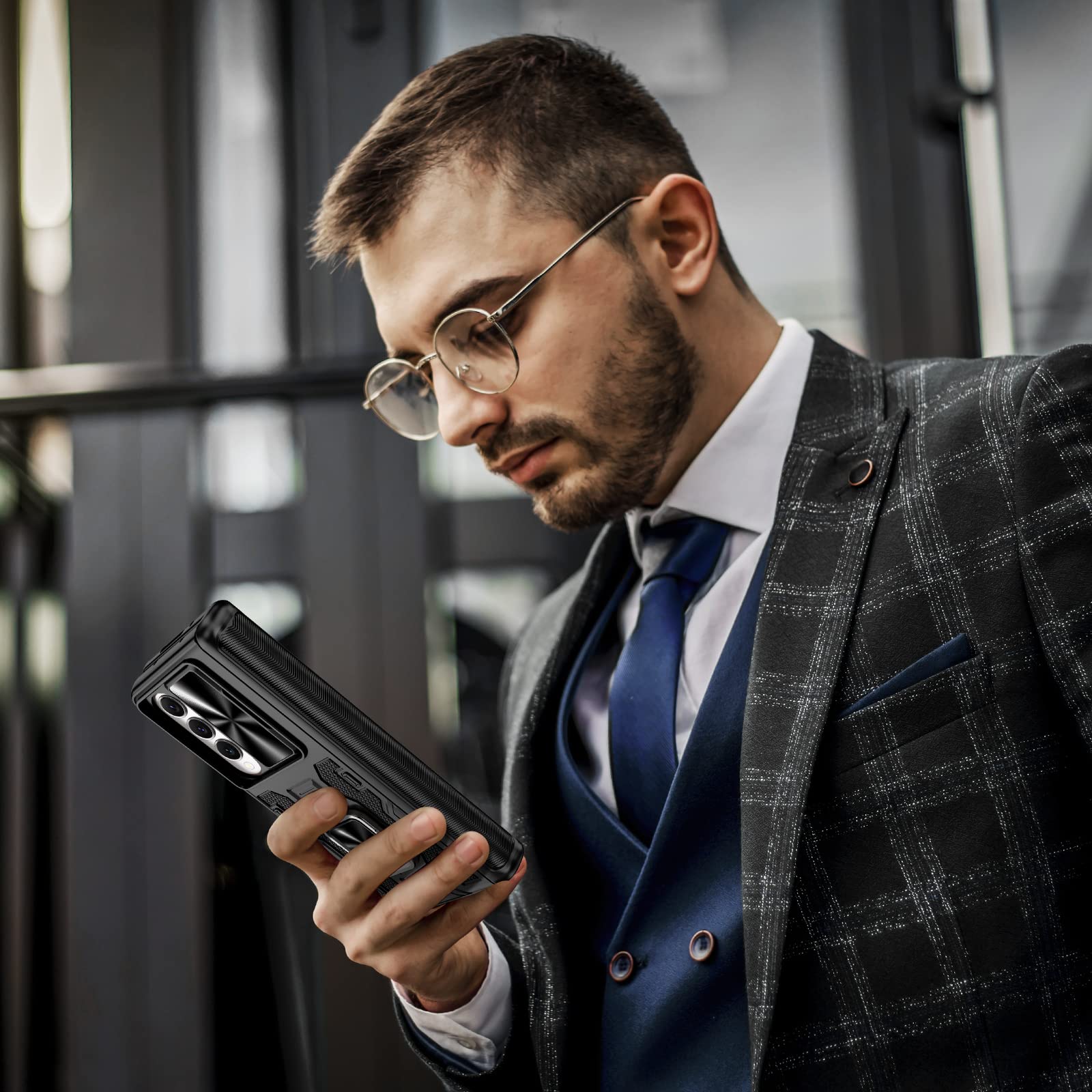 Foto 6 | Funda Vego Para Samsung Galaxy Z Fold 4 Con Clip Para Cinturón Y Soporte - Venta Internacional.