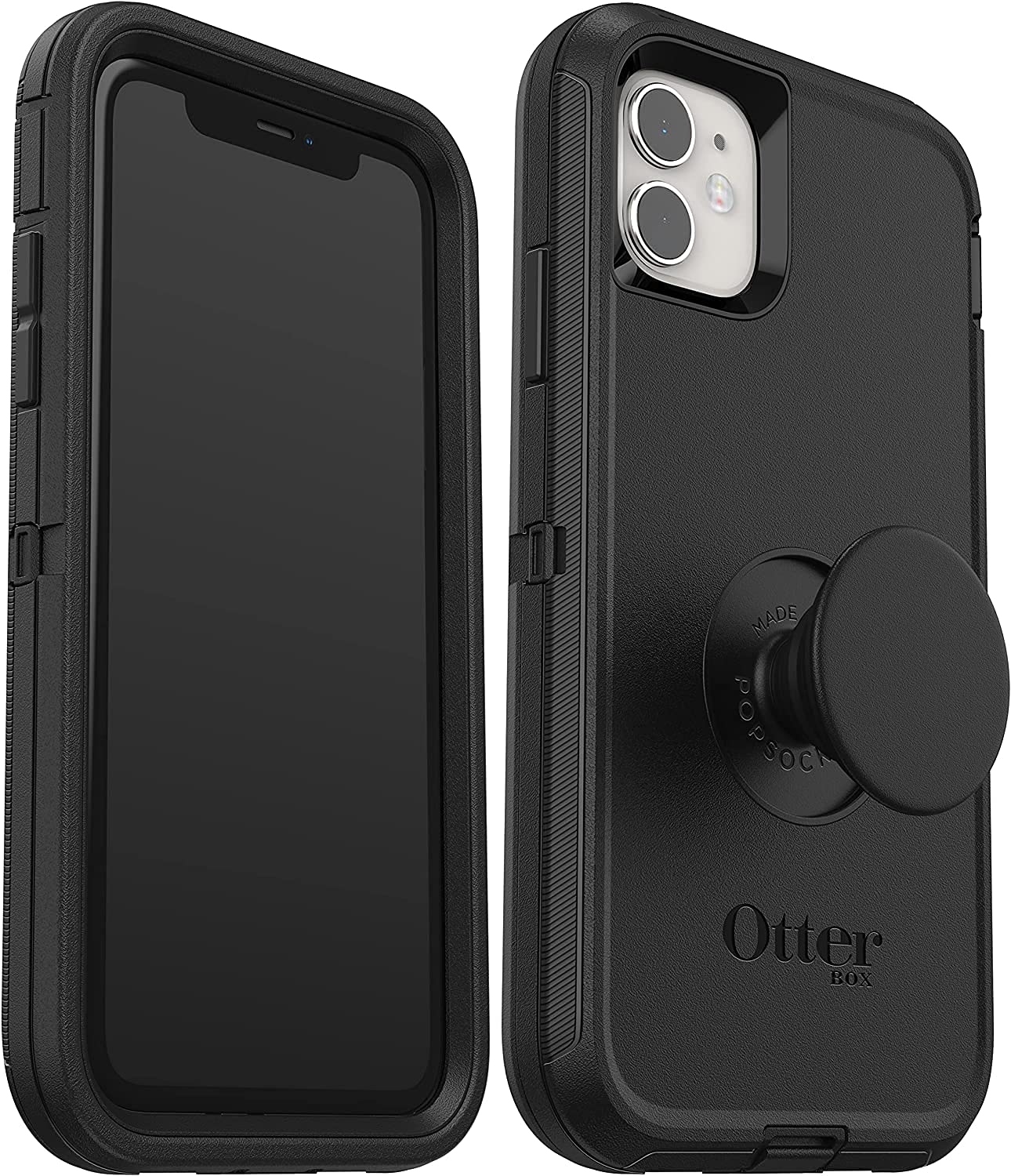 Foto 2 pulgar | Funda Otterbox + Pop Defender Series Para Iphone 11, Color Negro - Venta Internacional.