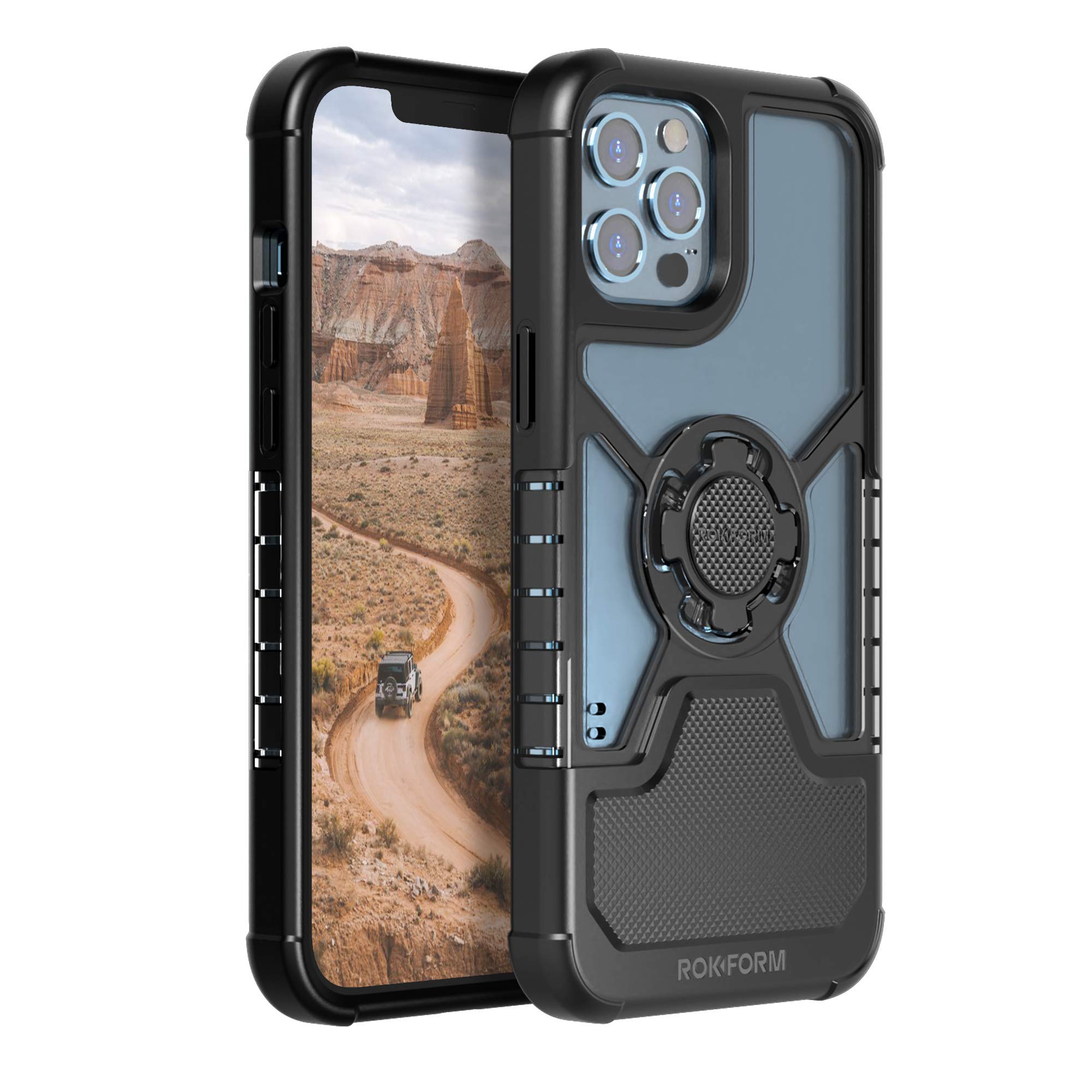 Funda Protectora Rokform Para Iphone 12 Pro Max Magnética Transparente - Venta Internacional.