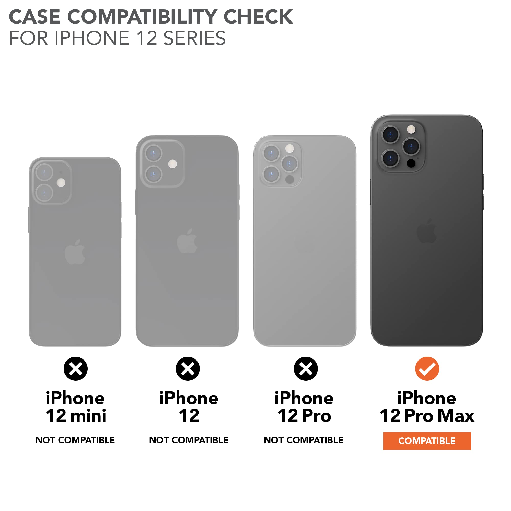 Foto 3 pulgar | Funda Protectora Rokform Para Iphone 12 Pro Max Magnética Transparente - Venta Internacional.