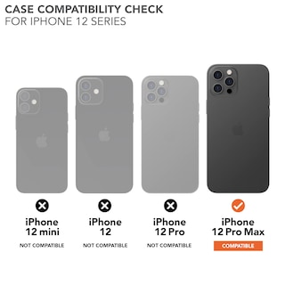 Foto 2 | Funda Protectora Rokform Para Iphone 12 Pro Max Magnética Transparente - Venta Internacional.