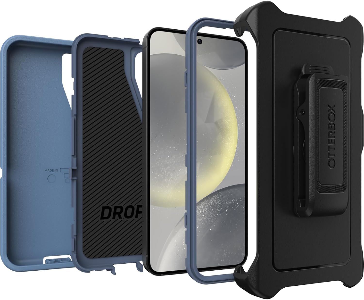 Foto 6 pulgar | Funda Otterbox Defender Series Para Samsung Galaxy S24, Color Azul - Venta Internacional.