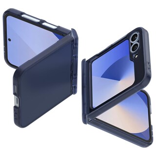 Foto 1 | Funda Spigen Ultra Hybrid Pro Para Galaxy Z Flip 6, Color Azul Marino - Venta Internacional.