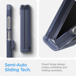 Foto 5 | Funda Spigen Ultra Hybrid Pro Para Galaxy Z Flip 6, Color Azul Marino - Venta Internacional.