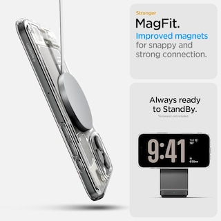 Foto 5 | Funda Spigen Ultra Hybrid Magfit Para Iphone 16 Pro Max - Venta Internacional.