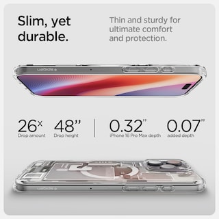 Foto 6 | Funda Spigen Ultra Hybrid Magfit Para Iphone 16 Pro Max - Venta Internacional.