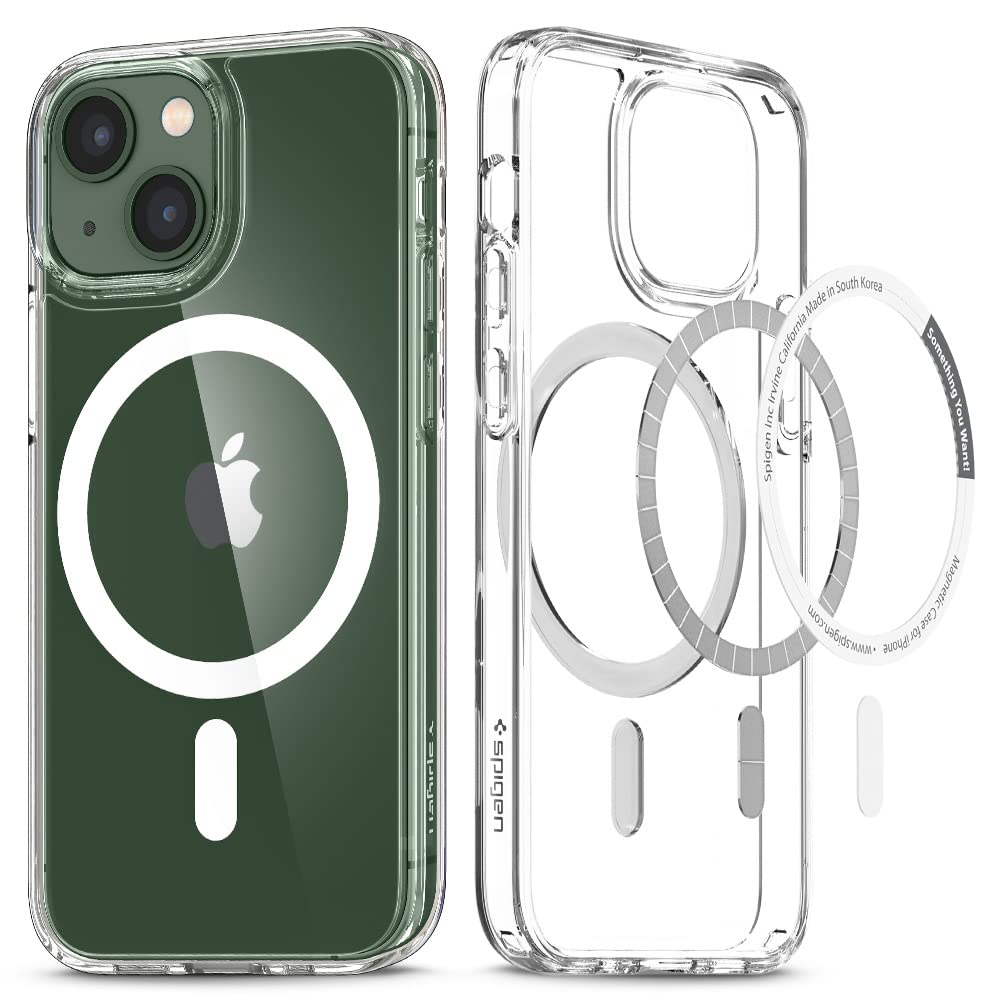 Foto 2 pulgar | Funda De Teléfono Spigen Ultra Hybrid Magfit Para Iphone 13 Mini - Venta Internacional.
