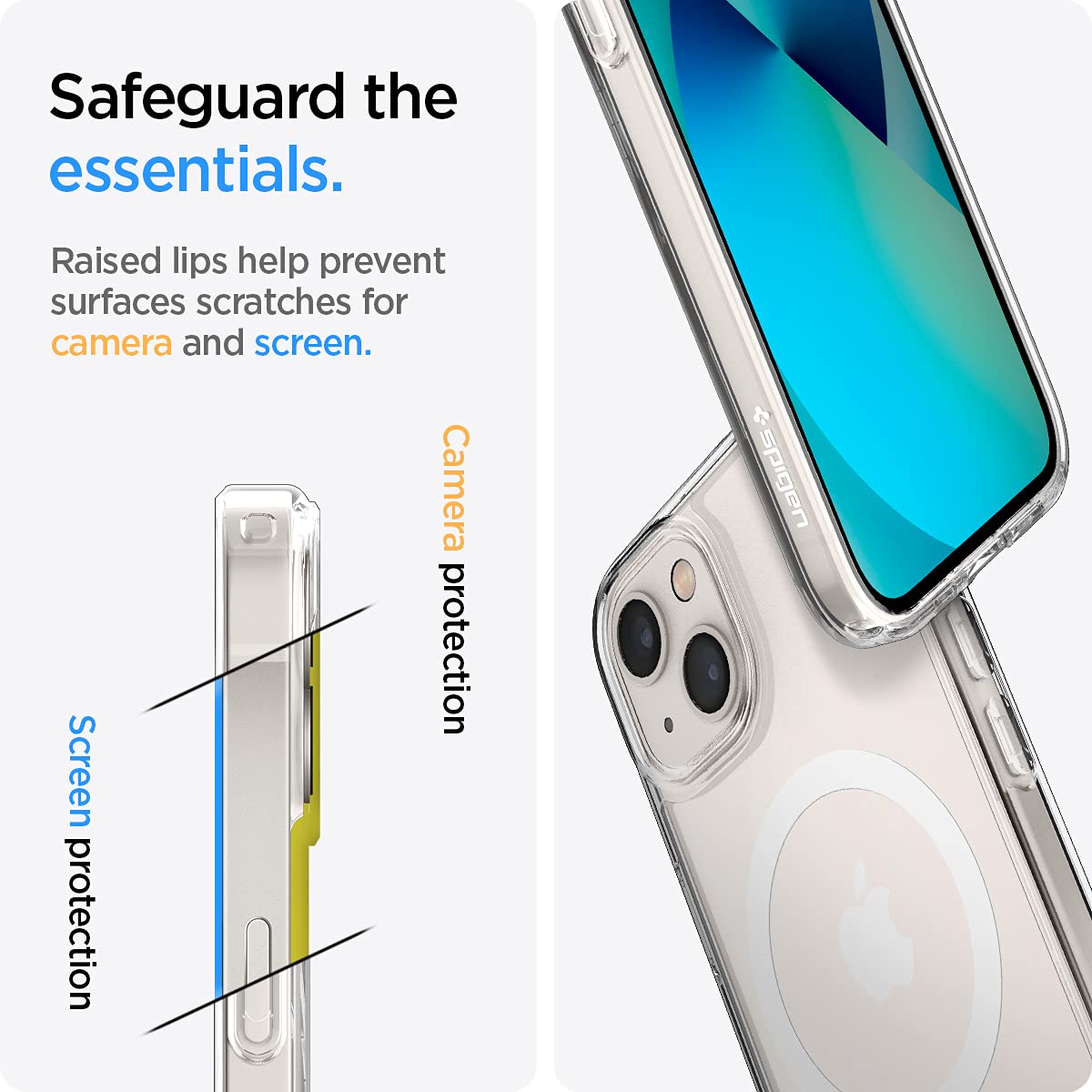 Foto 7 pulgar | Funda De Teléfono Spigen Ultra Hybrid Magfit Para Iphone 13 Mini - Venta Internacional.