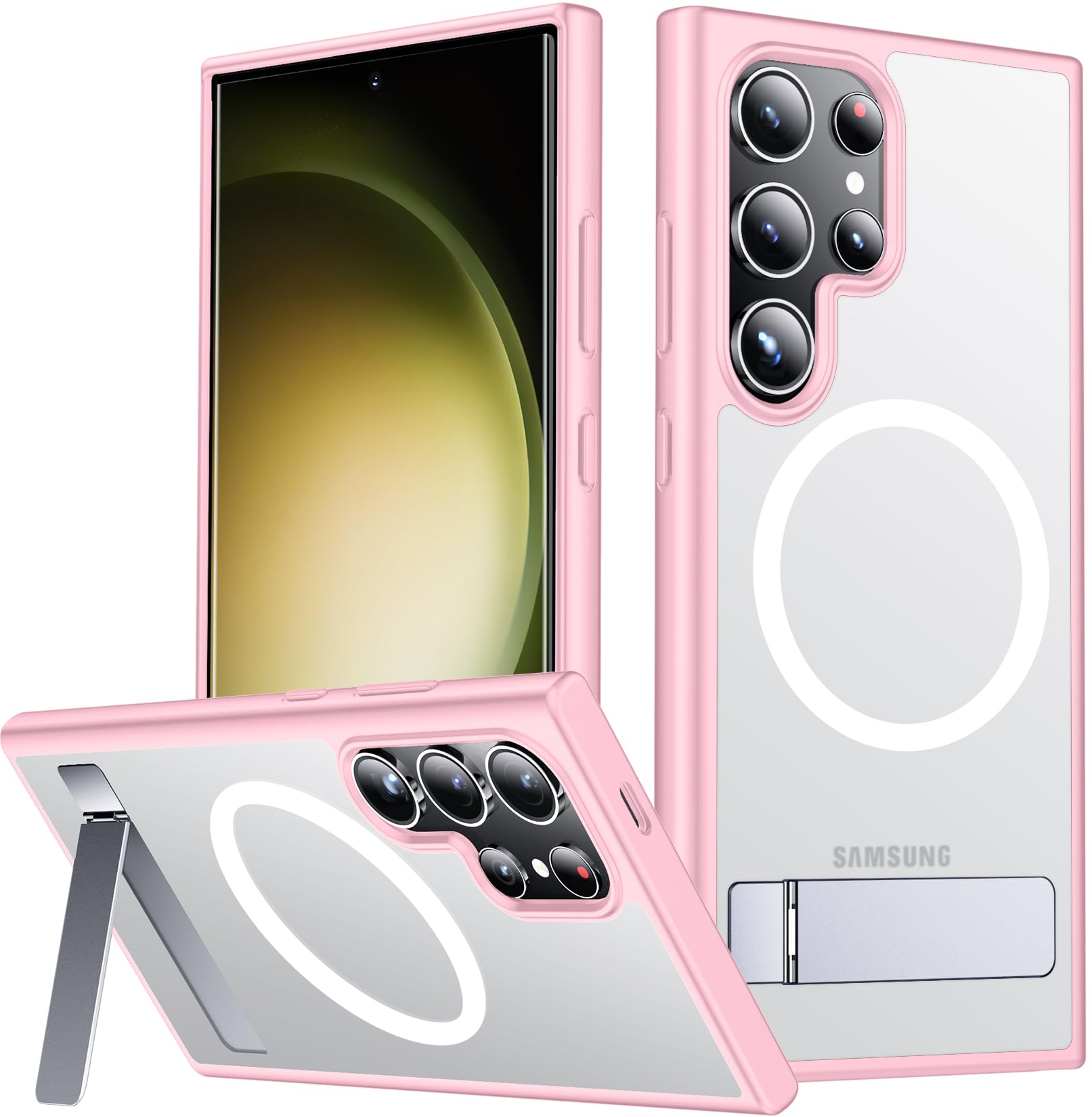 Funda Magnética Spidercase Con Soporte Para Samsung Galaxy S23 Ultra - Venta Internacional.