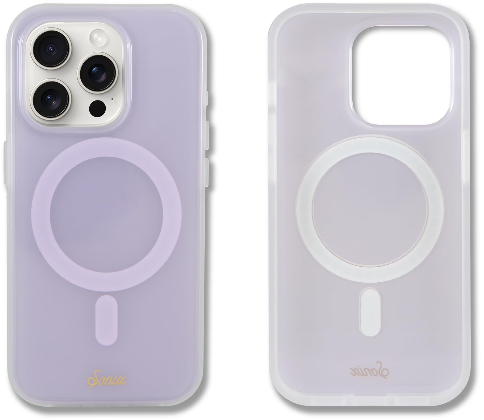 Funda De Teléfono Sonix Jelly Lavender Para Iphone 15 Pro Con Magsafe - Venta Internacional.