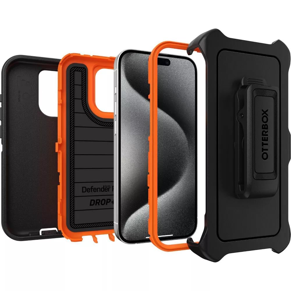 Foto 6 pulgar | Funda Otterbox Defender Series Para Iphone 15 Pro Con Funda - Venta Internacional.