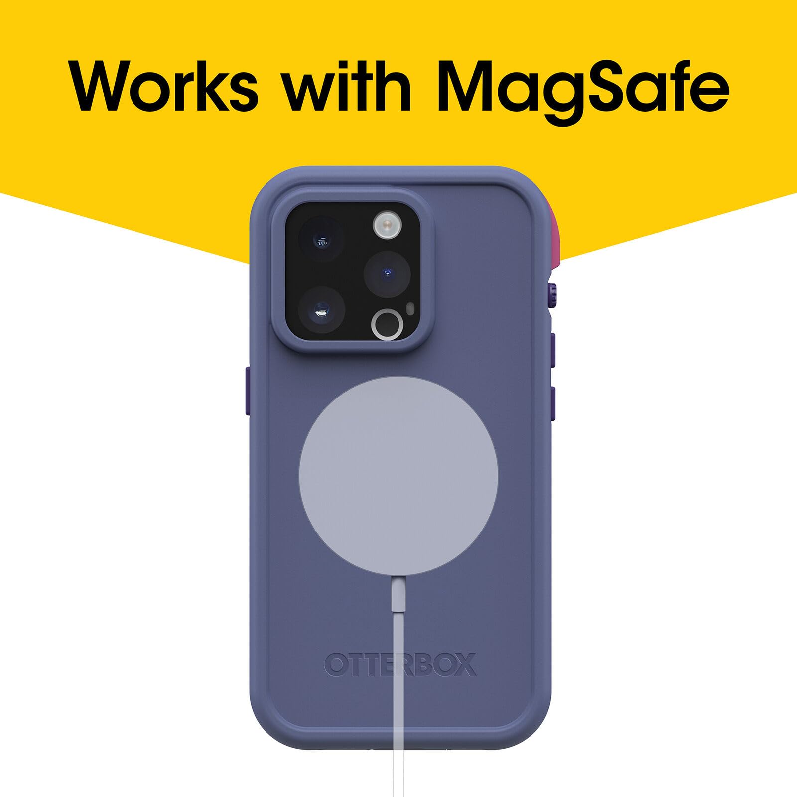 Foto 7 pulgar | Funda Impermeable Otterbox Fre Series Para Iphone 15 Con Magsafe - Venta Internacional.