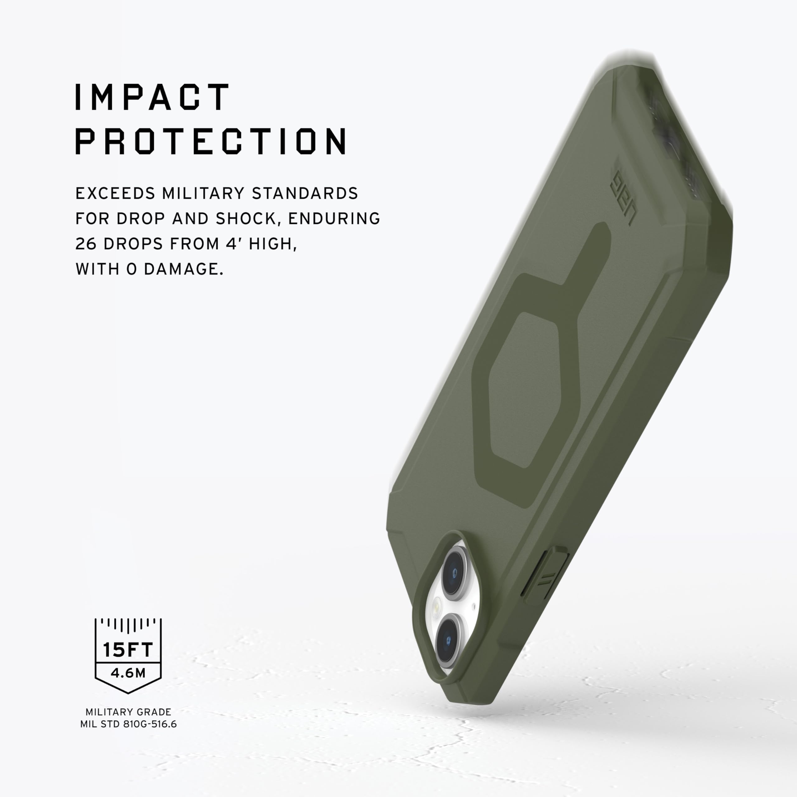 Foto 4 pulgar | Funda Urban Armor Gear Uag Compatible Con Iphone 15 6.1 - Venta Internacional.