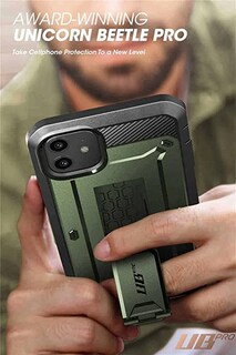 Foto 4 | Funda De Teléfono Supcase Unicorn Beetle Pro Para Iphone 11 6.1 - Venta Internacional.