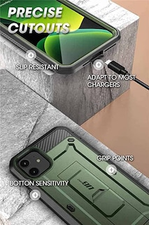 Foto 5 | Funda De Teléfono Supcase Unicorn Beetle Pro Para Iphone 11 6.1 - Venta Internacional.