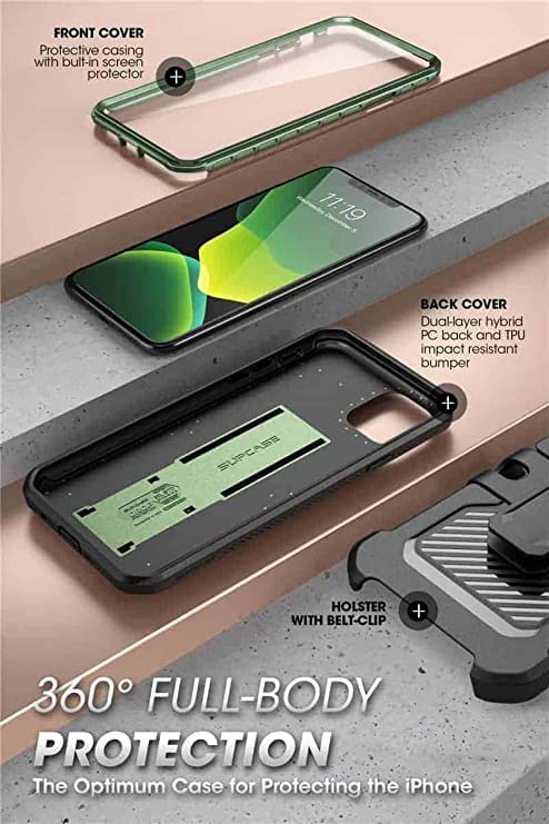 Foto 7 pulgar | Funda De Teléfono Supcase Unicorn Beetle Pro Para Iphone 11 6.1 - Venta Internacional.