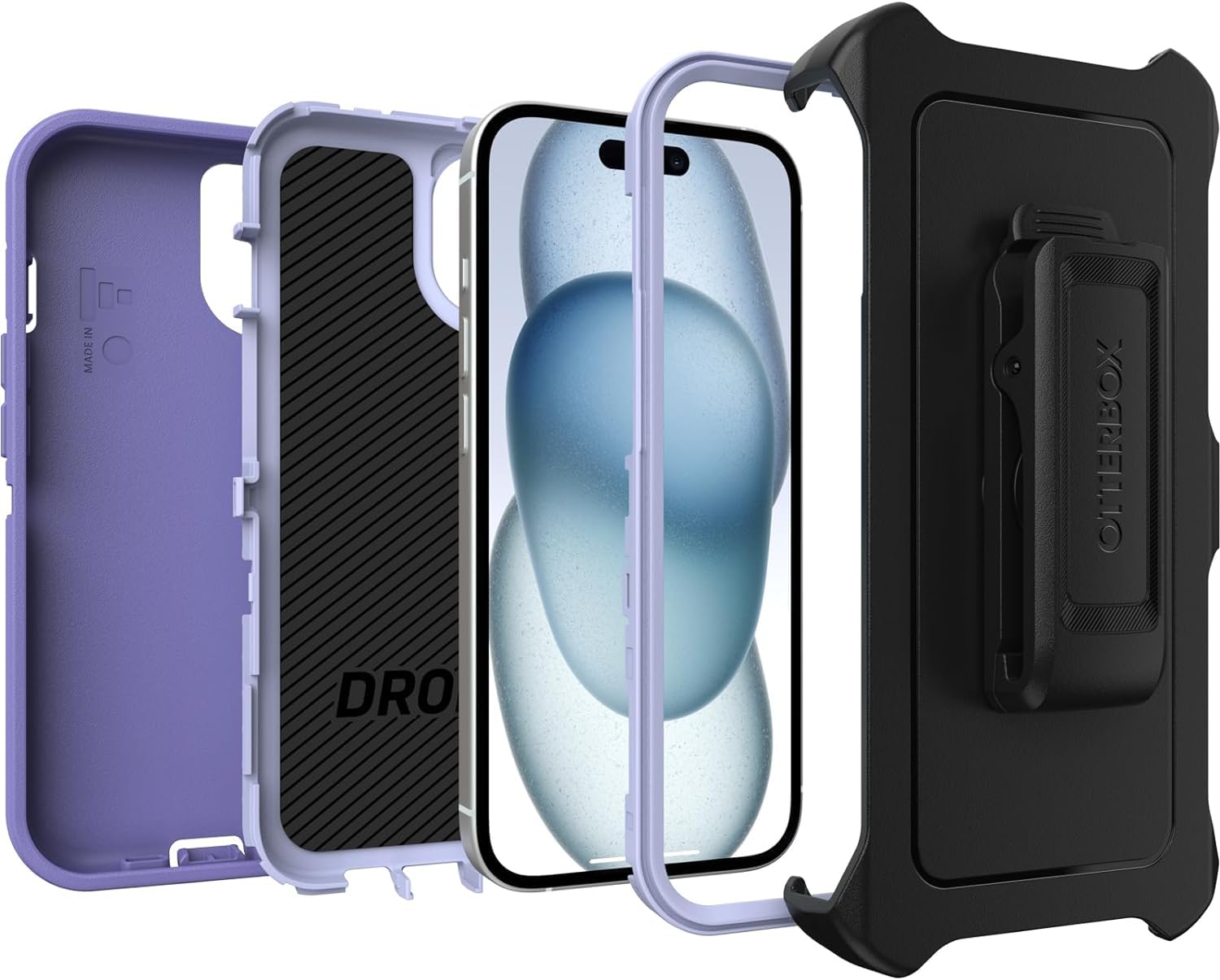 Foto 6 pulgar | Funda De Teléfono Otterbox Defender Series Para Iphone 15/14/13 - Venta Internacional.
