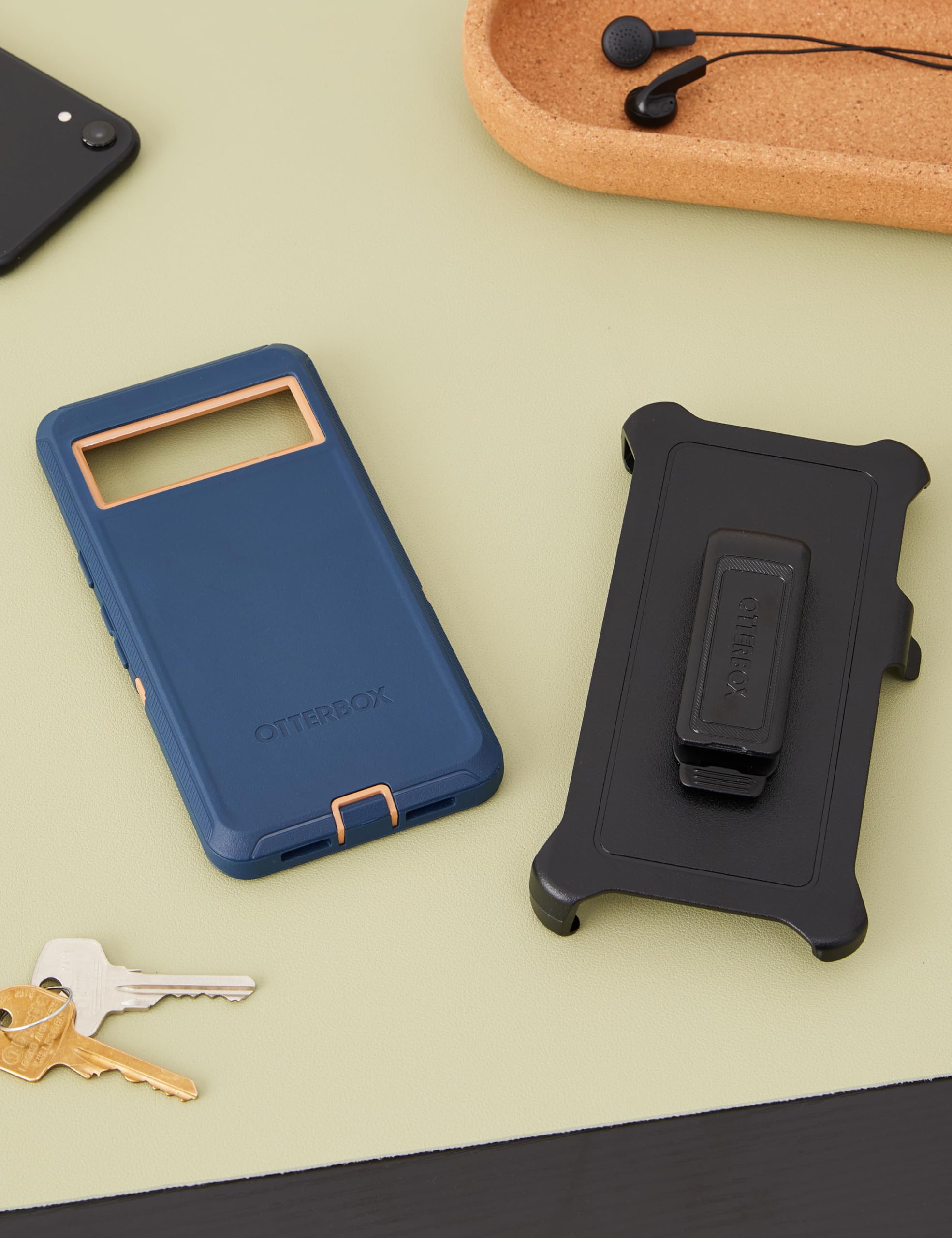 Foto 3 pulgar | Funda Otterbox Google Pixel 7 Defender Series, Gamuza Azul - Venta Internacional.