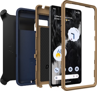 Foto 4 | Funda Otterbox Google Pixel 7 Defender Series, Gamuza Azul - Venta Internacional.