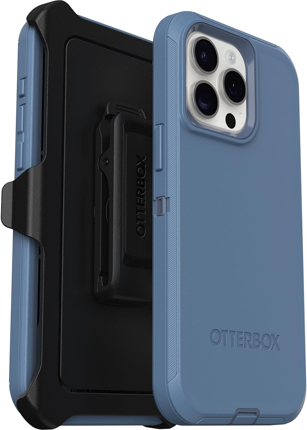 Foto 2 pulgar | Funda Otterbox Defender Series Para Iphone 15 Pro Max Azul - Venta Internacional.