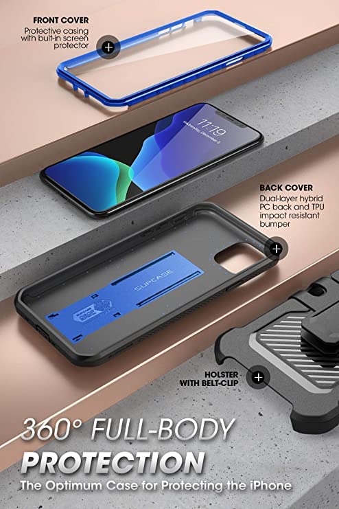 Foto 5 pulgar | Funda De Teléfono Supcase Unicorn Beetle Pro Para Iphone 11 6.1 - Venta Internacional.