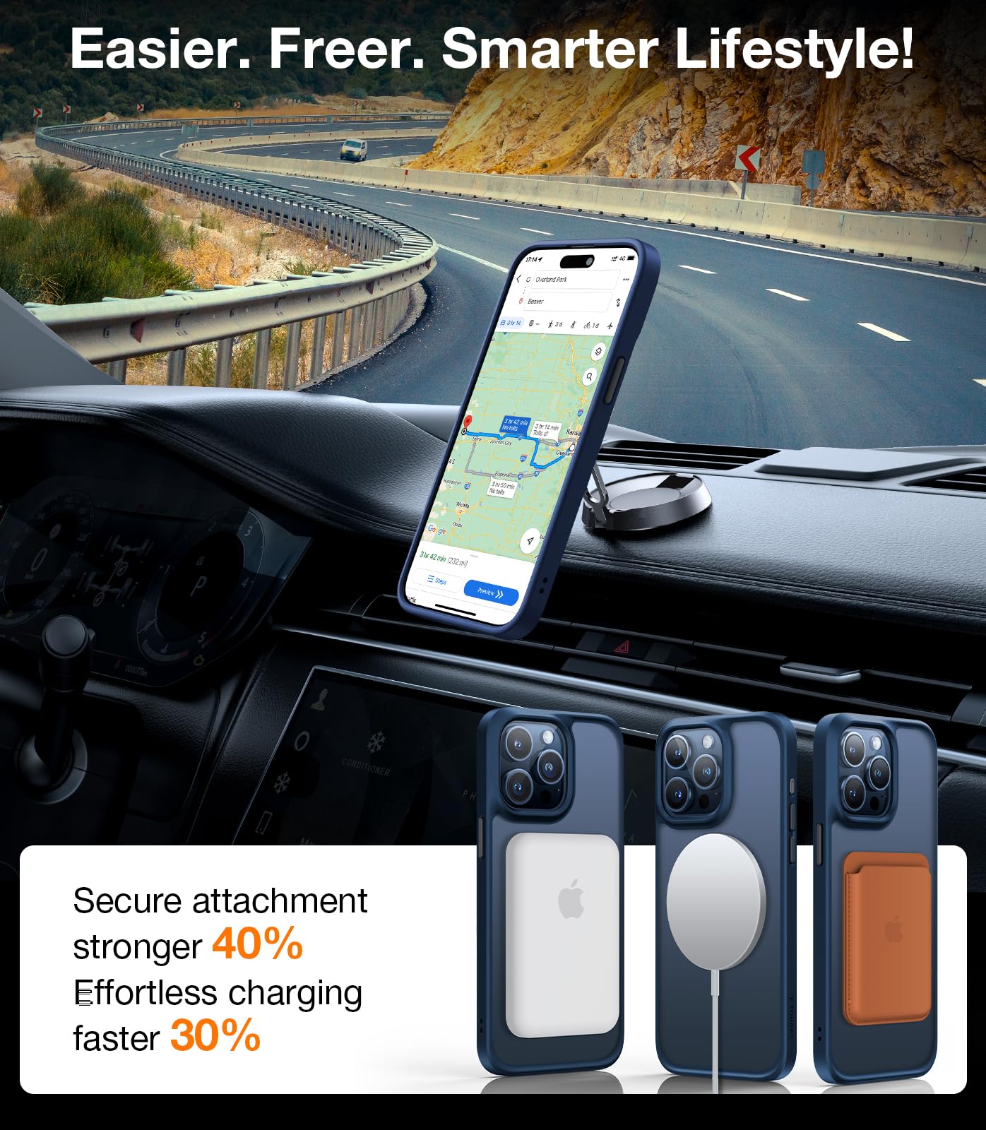 Foto 4 pulgar | Funda De Teléfono Torras Magnética A Prueba De Golpes Para Iphone 15 Pro Max - Venta Internacional.