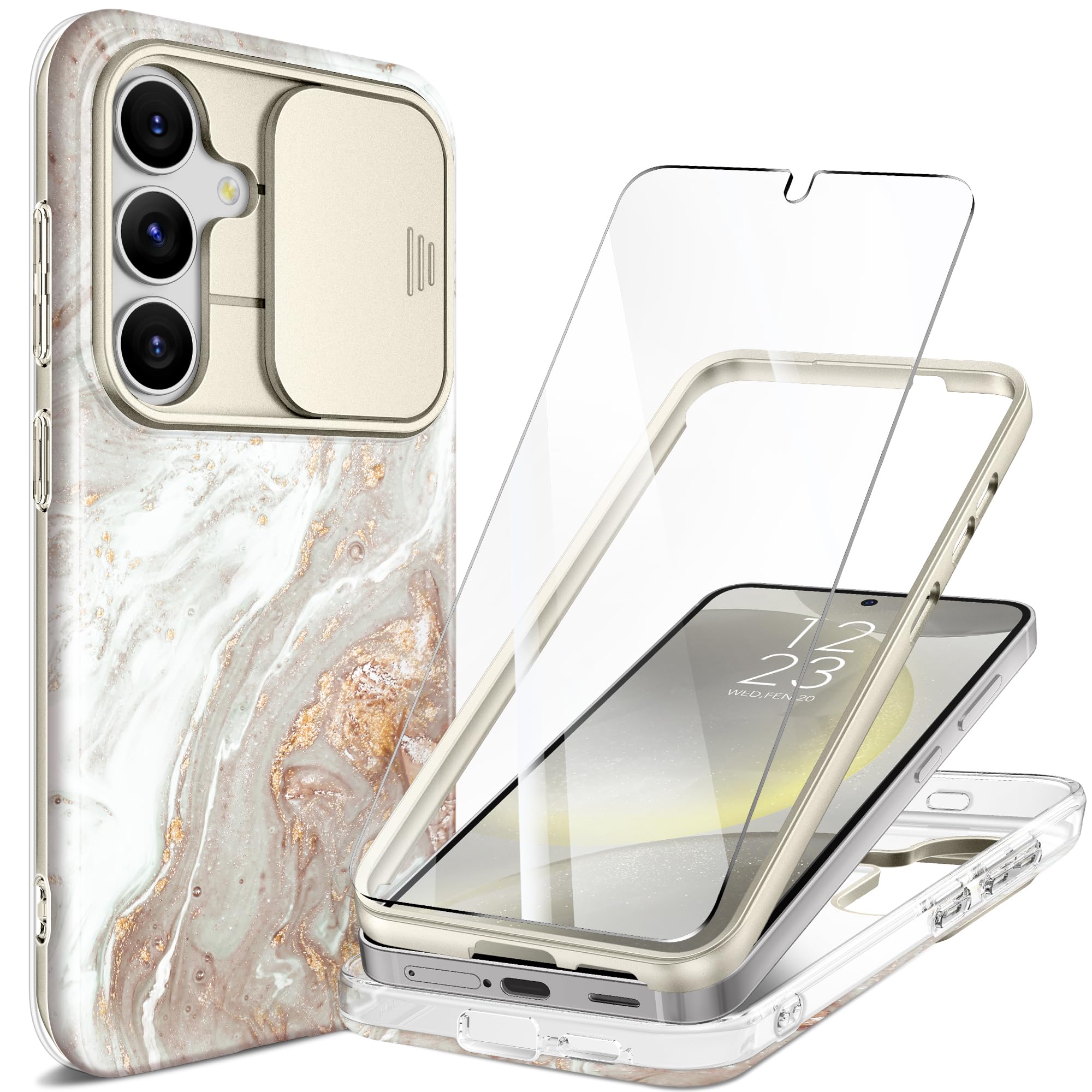Foto 2 pulgar | Funda De Teléfono Gviewin Diseñada Para Samsung Galaxy S24+ Plus 6.7 - Venta Internacional.