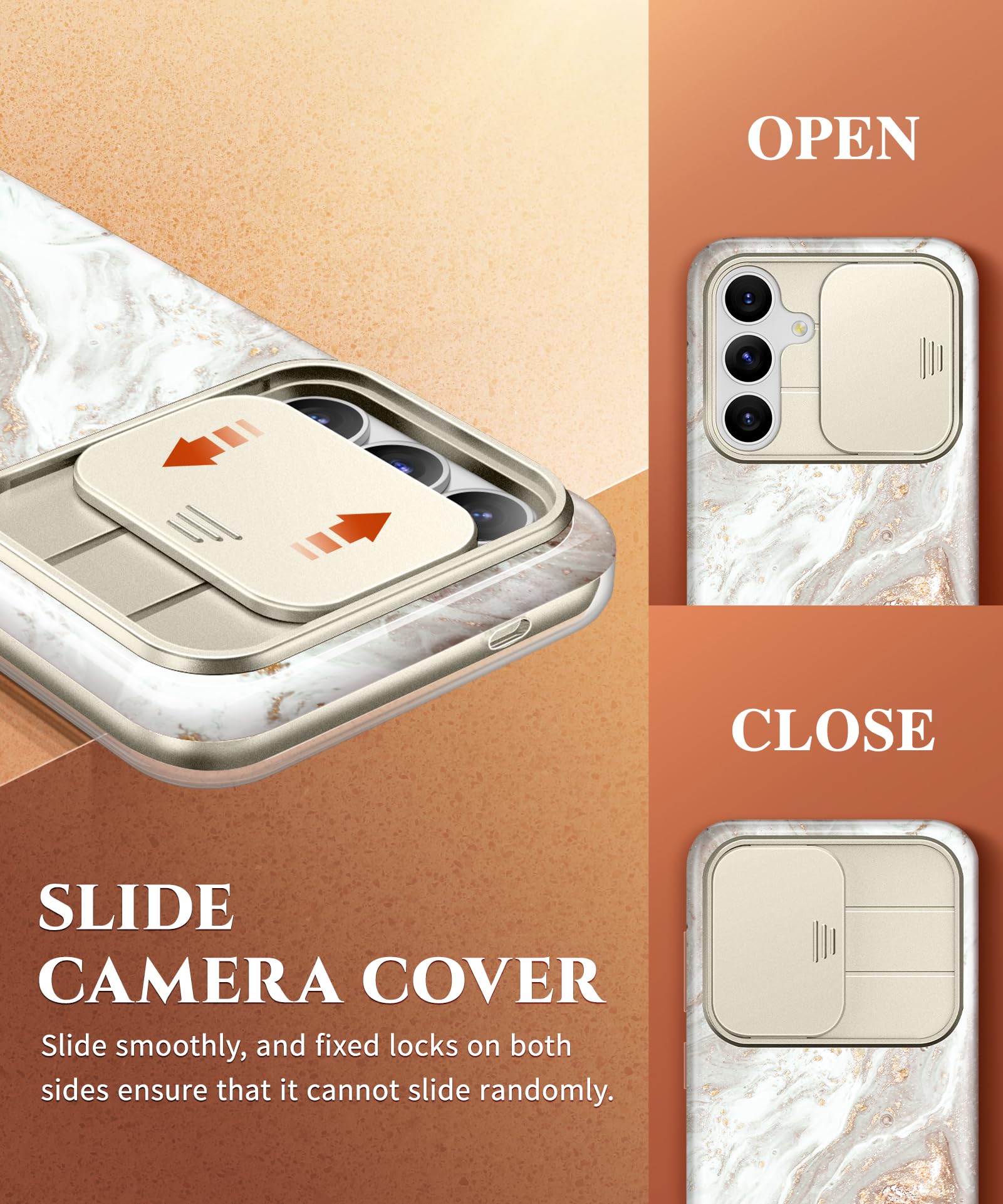 Foto 5 pulgar | Funda De Teléfono Gviewin Diseñada Para Samsung Galaxy S24+ Plus 6.7 - Venta Internacional.