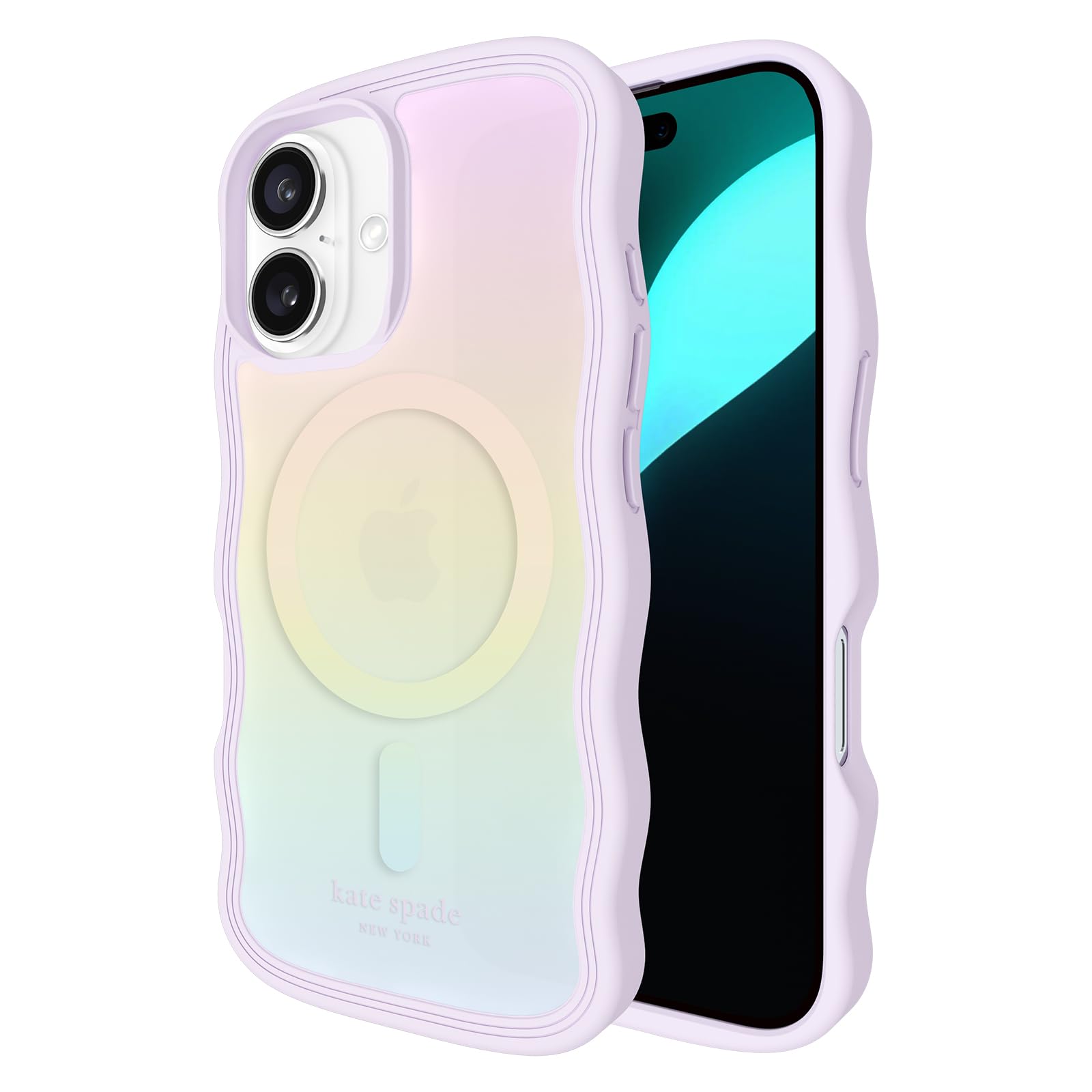 Funda De Teléfono Kate Spade New York Con Ópalo Ondulado Iridiscente Para Iphone 1 - Venta Internacional.