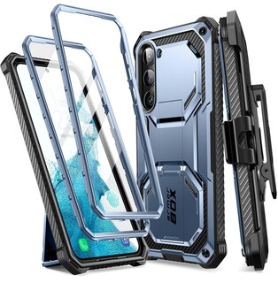 Foto 1 | Funda I-blason Armorbox Para Samsung Galaxy S23 Con Soporte Azul - Venta Internacional.