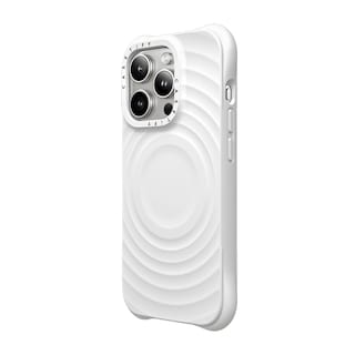 Foto 2 | Funda De Teléfono Casetify Ripple De Silicona Blanca Para Iphone 15 Pro - Venta Internacional.