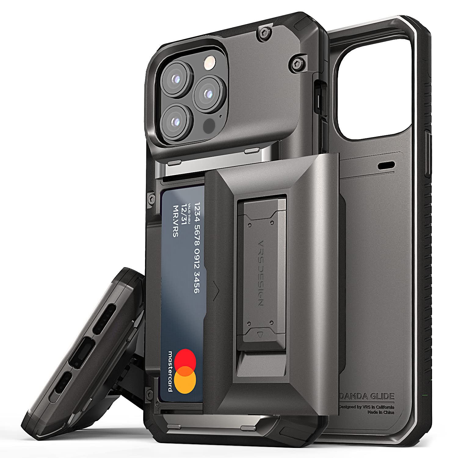 Funda Para Teléfono Vrs Design Damda Glide Hybrid Iphone 13 Pro Max - Venta Internacional.