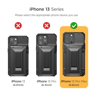 Foto 7 | Funda Para Teléfono Vrs Design Damda Glide Hybrid Iphone 13 Pro Max - Venta Internacional.