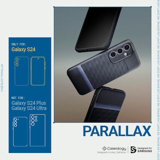 Foto 2 | Funda Para Teléfono Caseology Parallax Para Samsung Galaxy S24, Color Azul Marino - Venta Internacional.