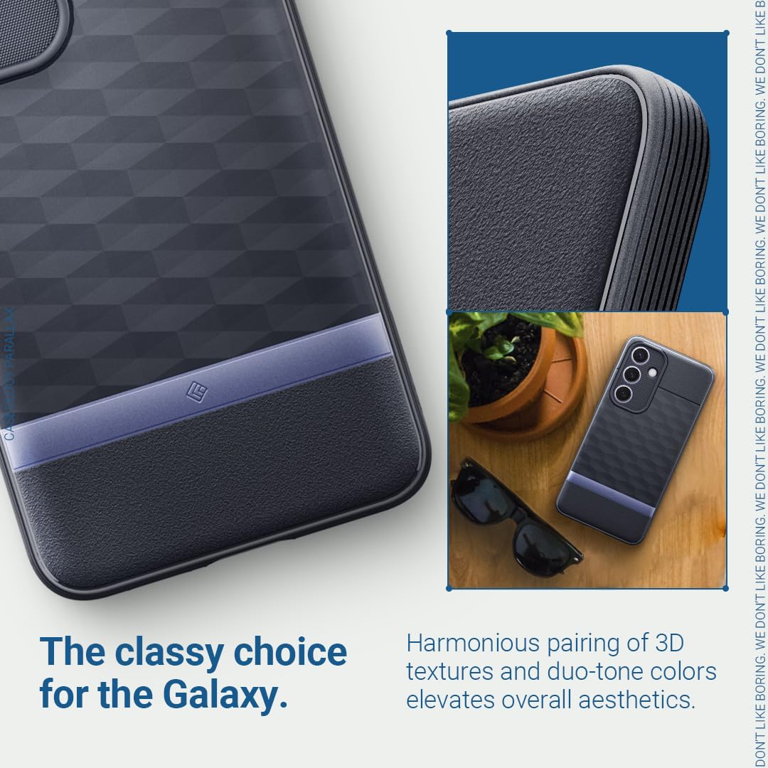 Foto 3 | Funda Para Teléfono Caseology Parallax Para Samsung Galaxy S24, Color Azul Marino - Venta Internacional.