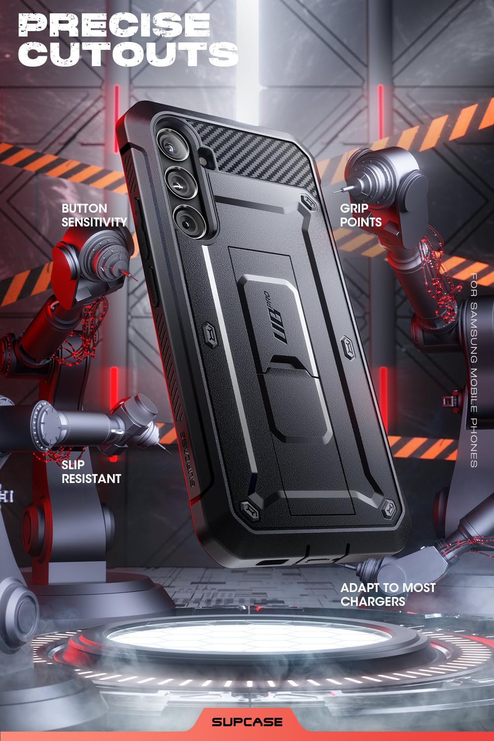 Foto 6 | Funda De Teléfono Supcase Unicorn Beetle Pro Para Samsung Galaxy S23 Fe - Venta Internacional.