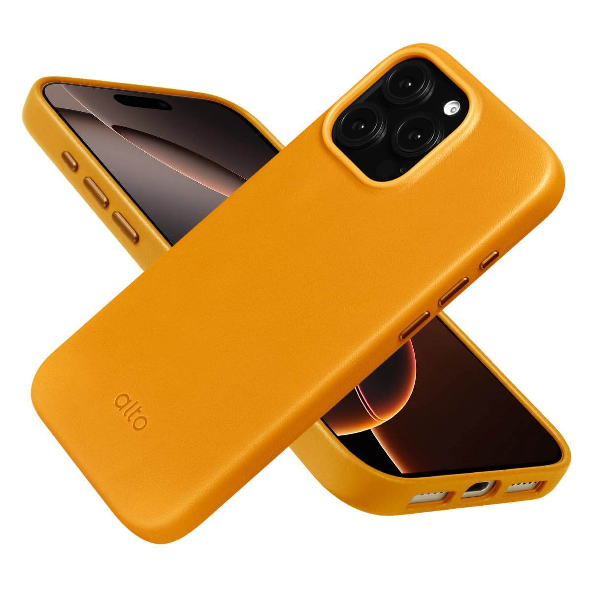 Foto 2 pulgar | Funda De Piel Magnética Compatible Con Iphone 16 Pro Max - Venta Internacional.