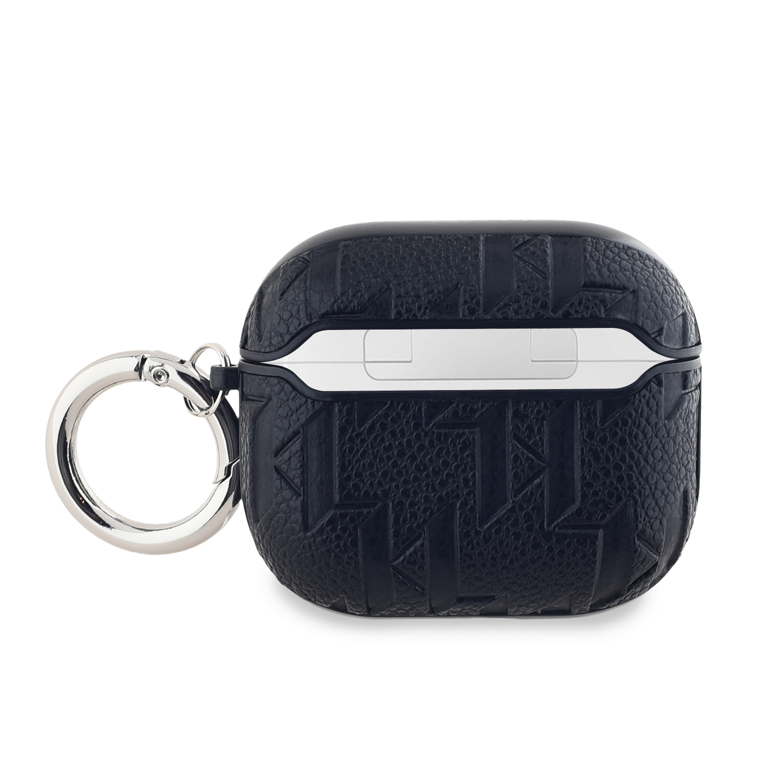 Foto 3 pulgar | Funda Karl Lagerfeld Monograma Cara Para Airpods 3 - Negro