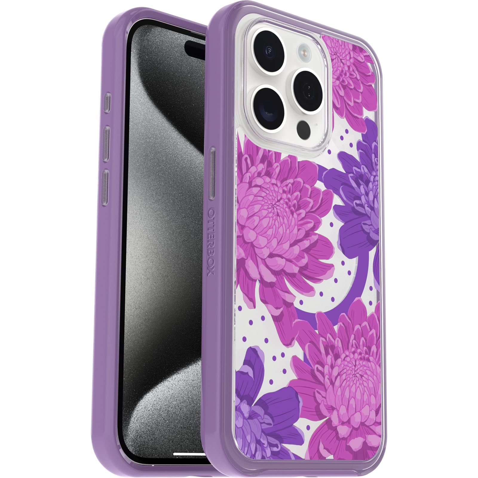 Foto 6 pulgar | Funda De Teléfono Otterbox Symmetry Series Clear Para Iphone 15 Pro - Venta Internacional.