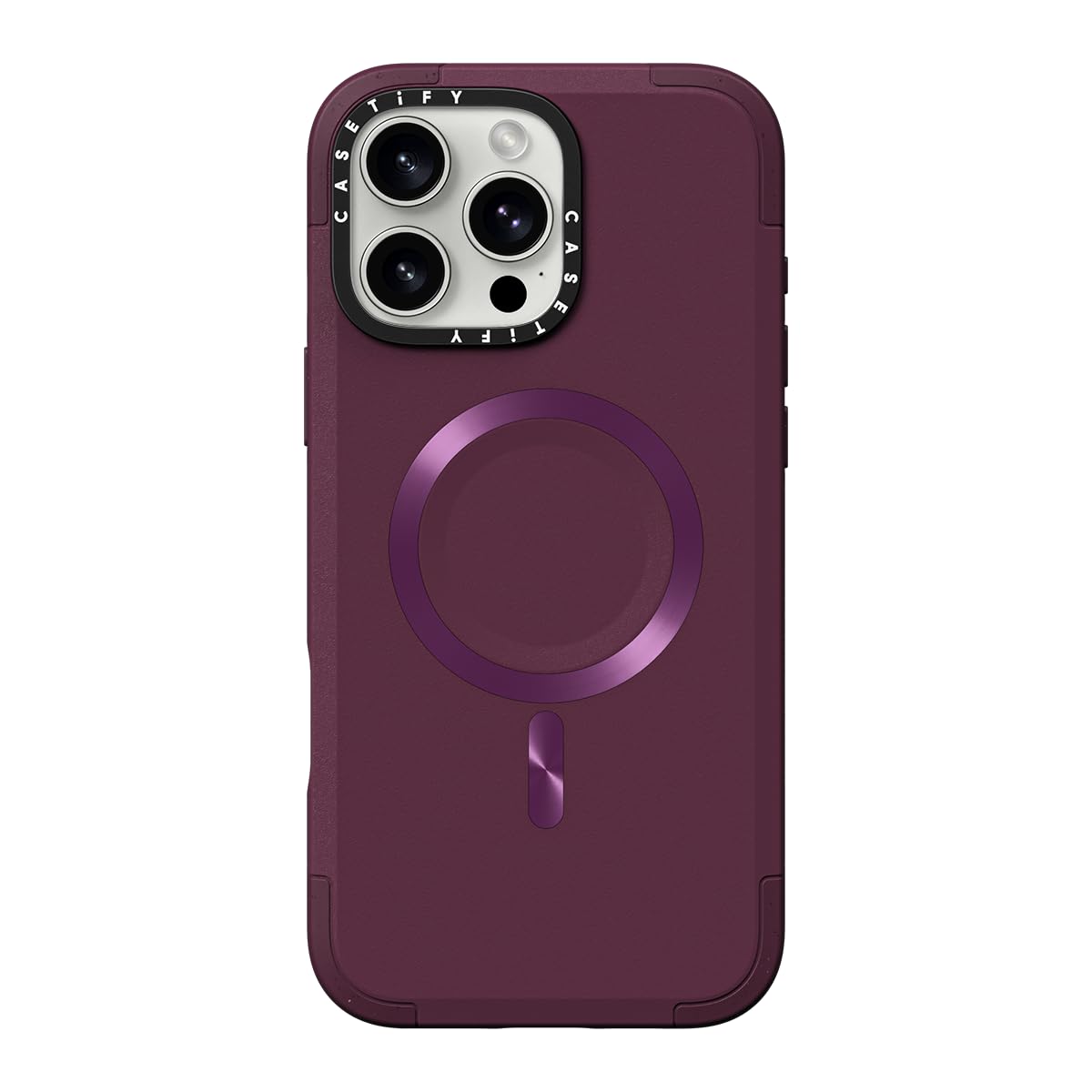 Funda De Teléfono Casetify Force Para Iphone 16 Pro Max Mulberry - Venta Internacional.