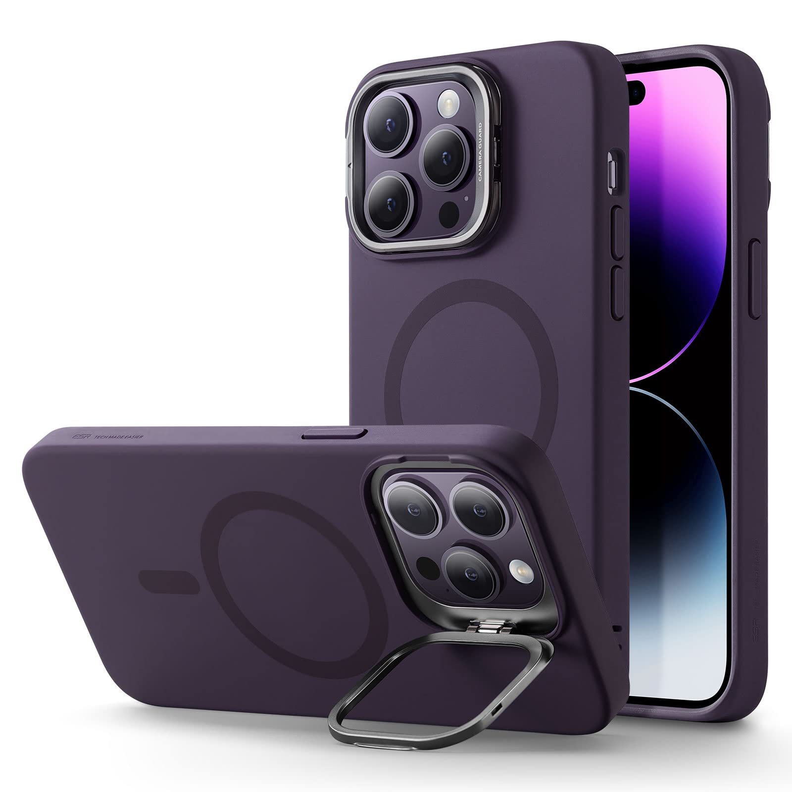 Foto 2 pulgar | Funda De Teléfono Esr Para Iphone 14 Pro Max Con Magsafe Purple - Venta Internacional.