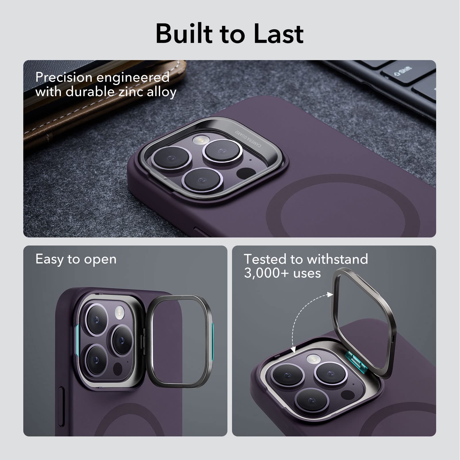 Foto 5 | Funda De Teléfono Esr Para Iphone 14 Pro Max Con Magsafe Purple - Venta Internacional.