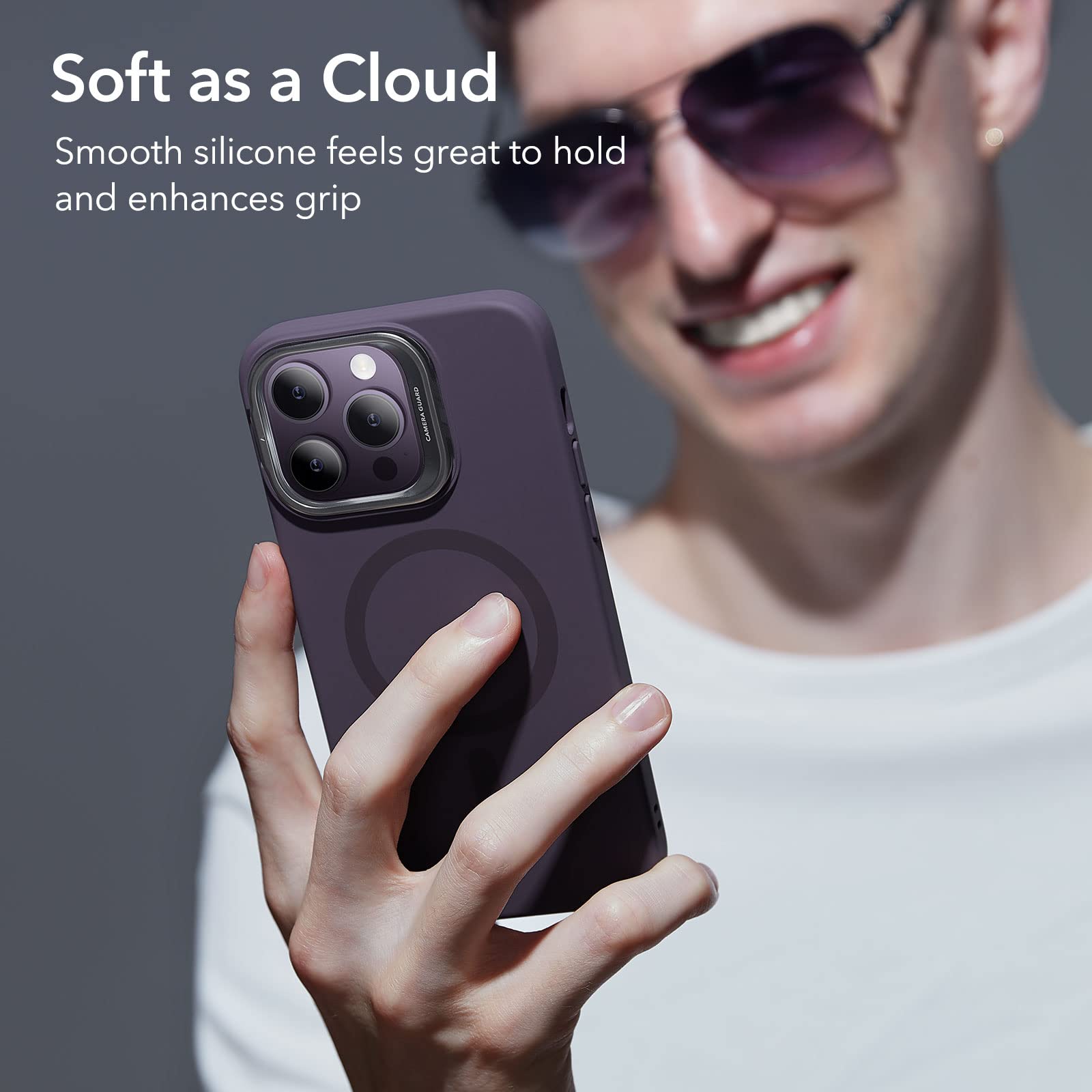 Foto 8 pulgar | Funda De Teléfono Esr Para Iphone 14 Pro Max Con Magsafe Purple - Venta Internacional.