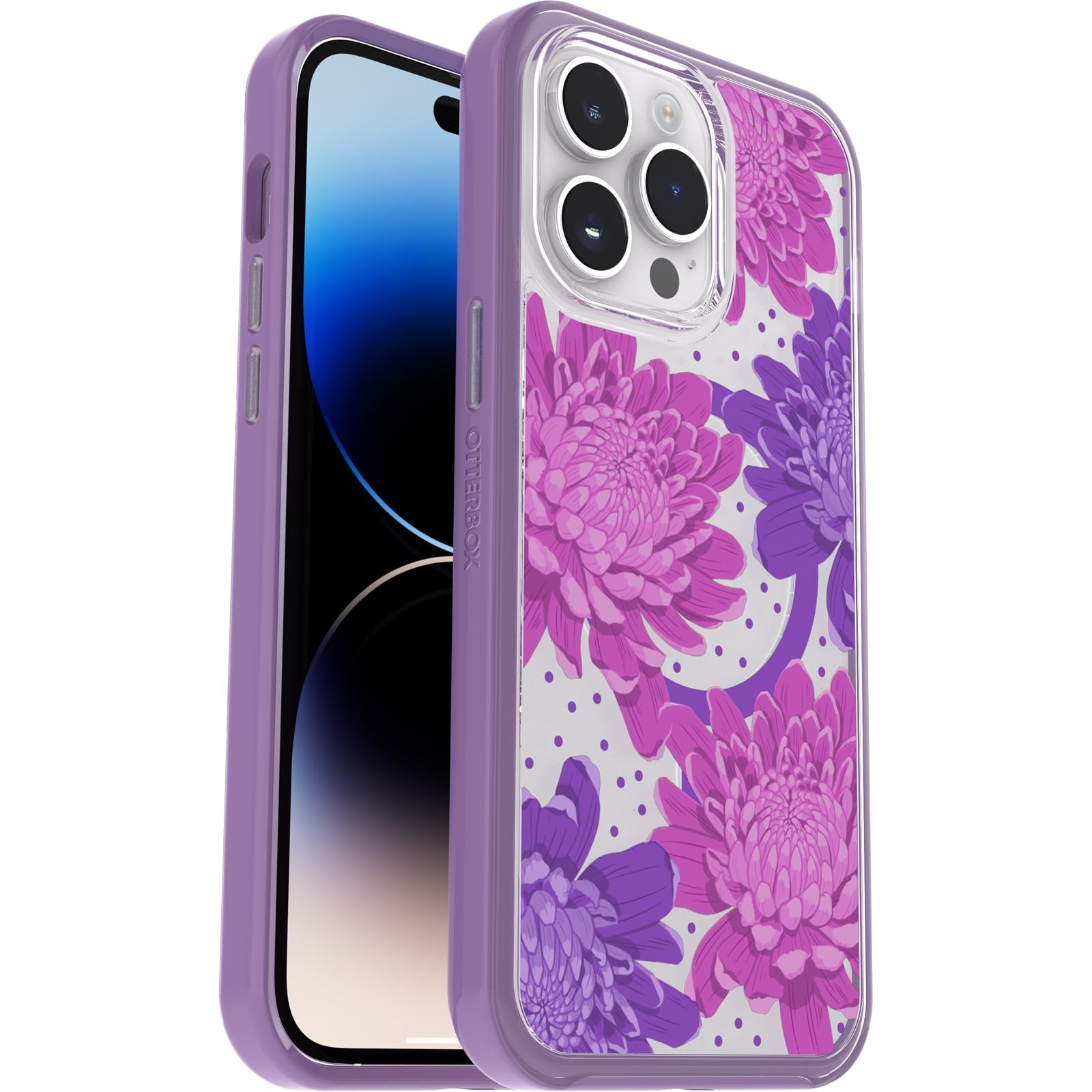 Foto 6 pulgar | Funda Para Teléfono Otterbox Iphone 14 Pro Max Symmetry Clear Purple - Venta Internacional.