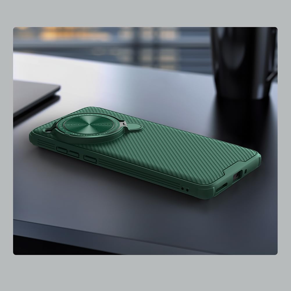 Foto 7 | Case Nillkin - Soporte Magnético Y De Cámara Para Oneplus 12, Color Verde - Venta Internacional.