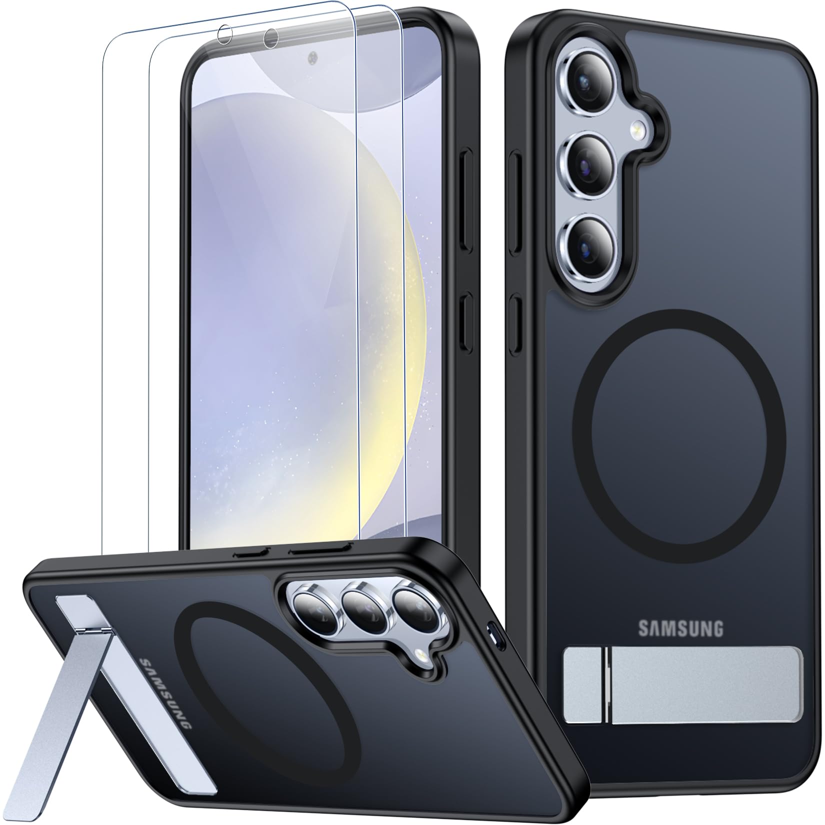 Foto 1 | Funda Magnética Spidercase Con Soporte Invisible Para Samsung S24 Plus - Venta Internacional.